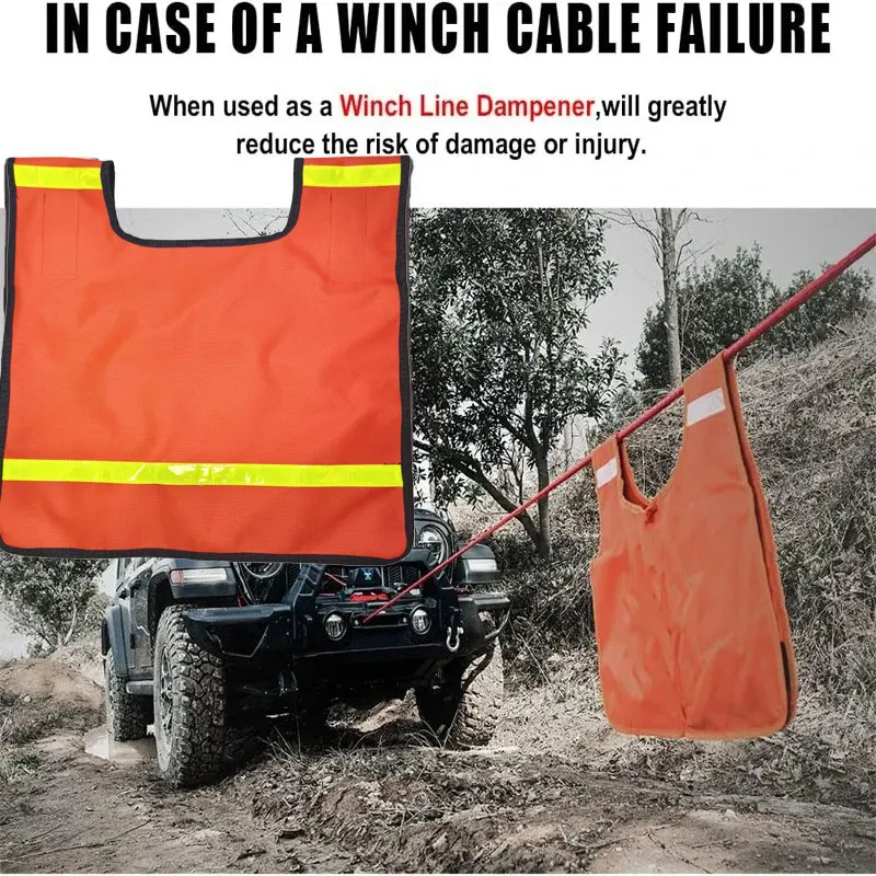 Recovery Damper Blanket - الثقيلة ونش حبل المرطب بطانية كابل