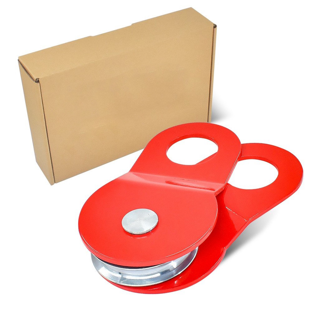 Snatch Block Pulley 10 Ton - نظام بكرة فولاذي للطرق الوعرة بقدرة