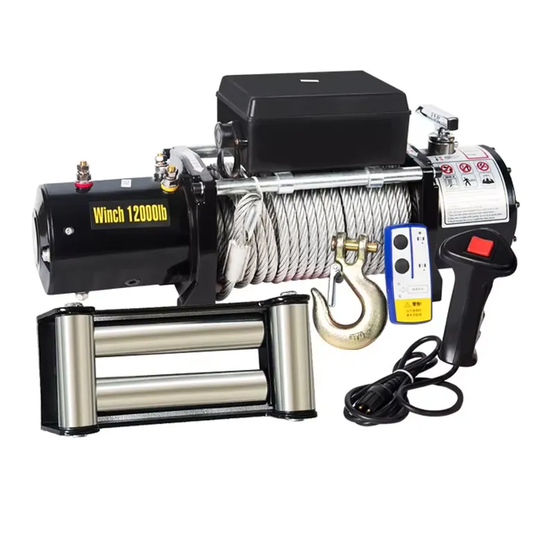 ونش كهربائي قوي 12 فولت 24 فول - مراجعة Winch 9500Lb Electric 12V وسعره