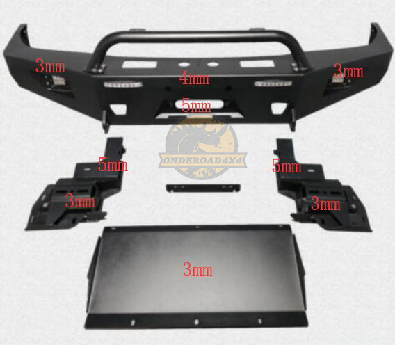 مصد أمامي للسيارة، لسوزوكي جرا - مراجعة Winch Bumper Mount Plate وسعره