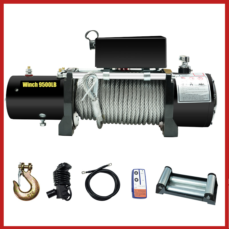ونش استرداد للطرق الوعرة للتحك - مراجعة Winch 9500Lb Electric 12V وسعره