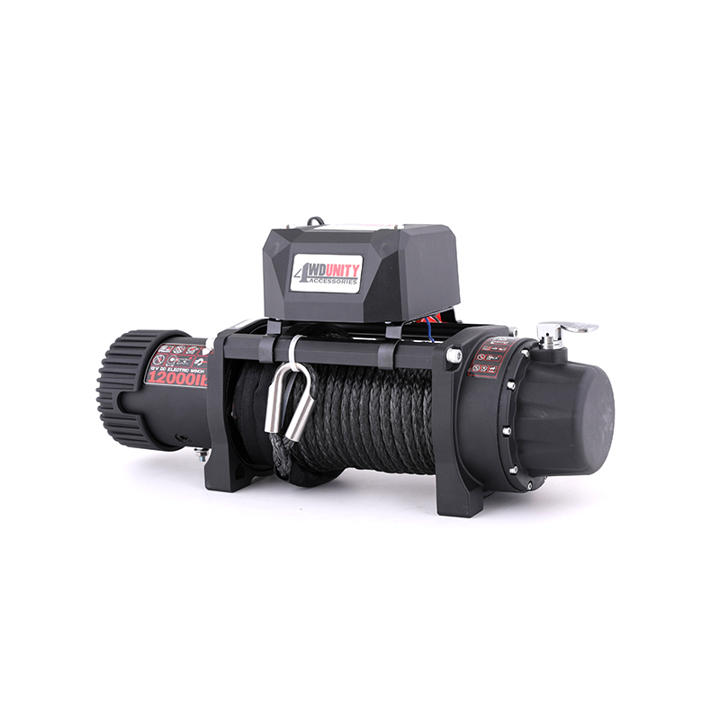 ونش سيارة رباعية الدفع 4x4 بقو - مراجعة Winch 12000Lb Synthetic Rope وسعره