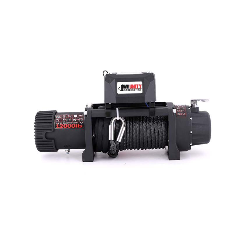 ونش سيارة رباعية الدفع 4x4 بقو - مراجعة Winch 12000Lb Synthetic Rope وسعره
