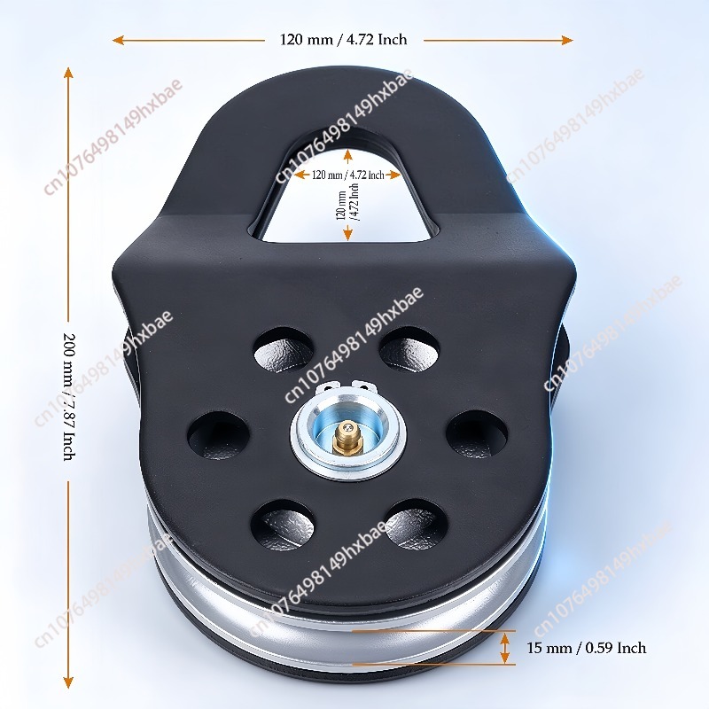 بلاك بكرة سحب موثوق بقوة 10 طن - مراجعة Snatch Block Pulley 10 Ton وسعره
