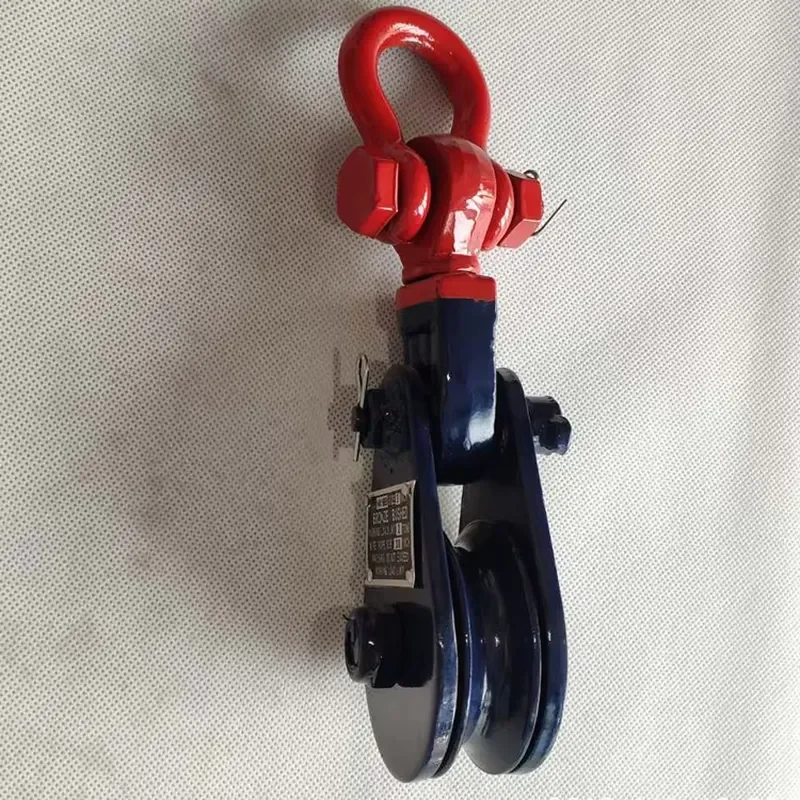 بكرة سحب أحادية الكرة بحبل سلك - مراجعة Snatch Block Pulley 10 Ton وسعره