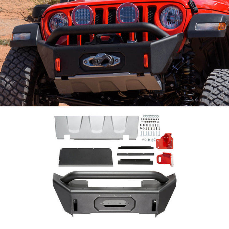 مصد أمامي أنبوبي قصير من الفول - مراجعة Winch Bumper Mount Plate وسعره