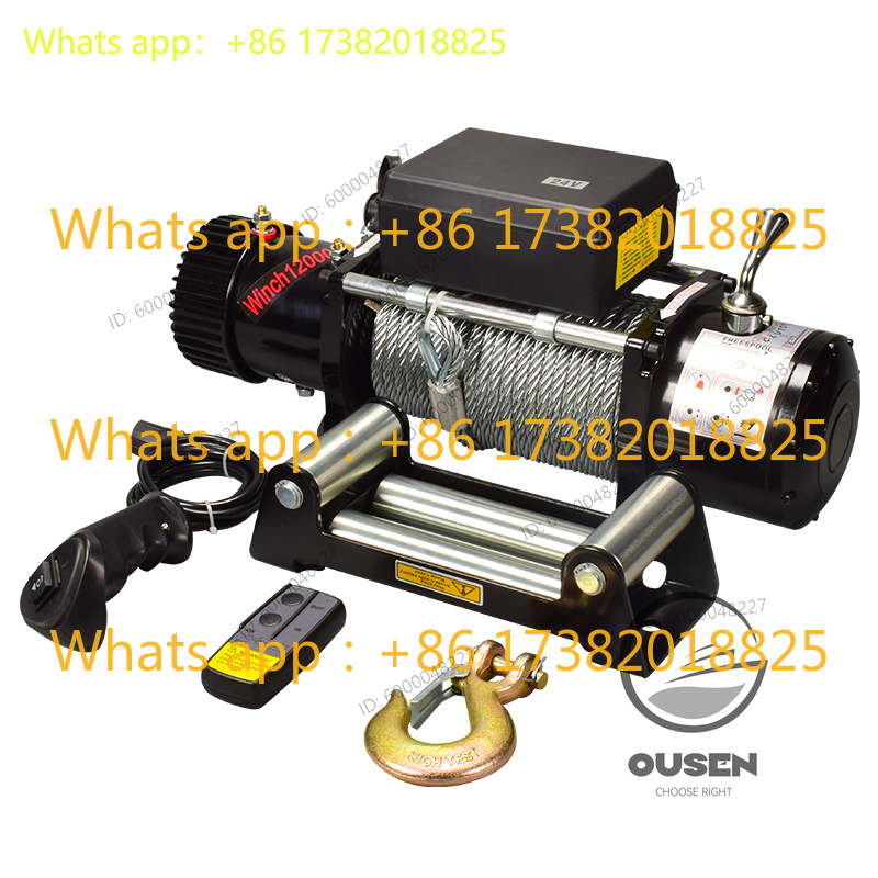 ونش كهربائي 12 فولت 24 فولت بق - مراجعة Winch 9500Lb Electric 12V وسعره