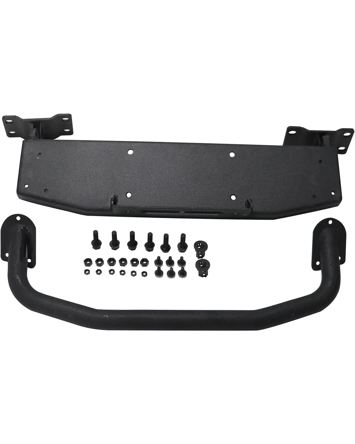 لوحة تركيب ونش حماية للطرق الو - مراجعة Winch Bumper Mount Plate وسعره