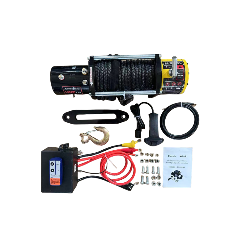 ونش كهربائي 4 × 4 12 فولت 1200 - مراجعة Winch 12000Lb Synthetic Rope وسعره