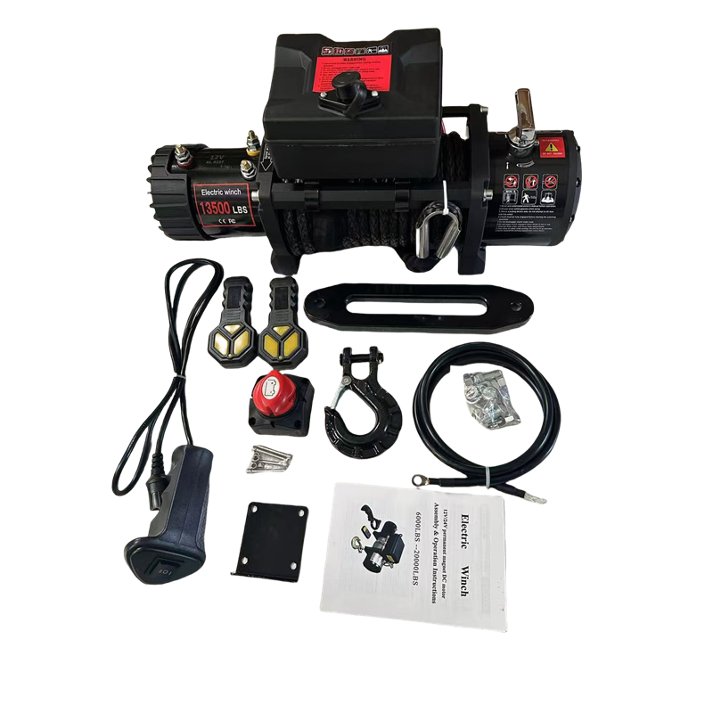 ونش كهربائي 4 × 4 12 فولت 1200 - مراجعة Winch 12000Lb Synthetic Rope وسعره