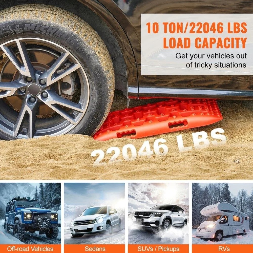 1/2 قطعة لوحات استعادة المركبا - مراجعة Recovery Tracks Traction Boards وسعره