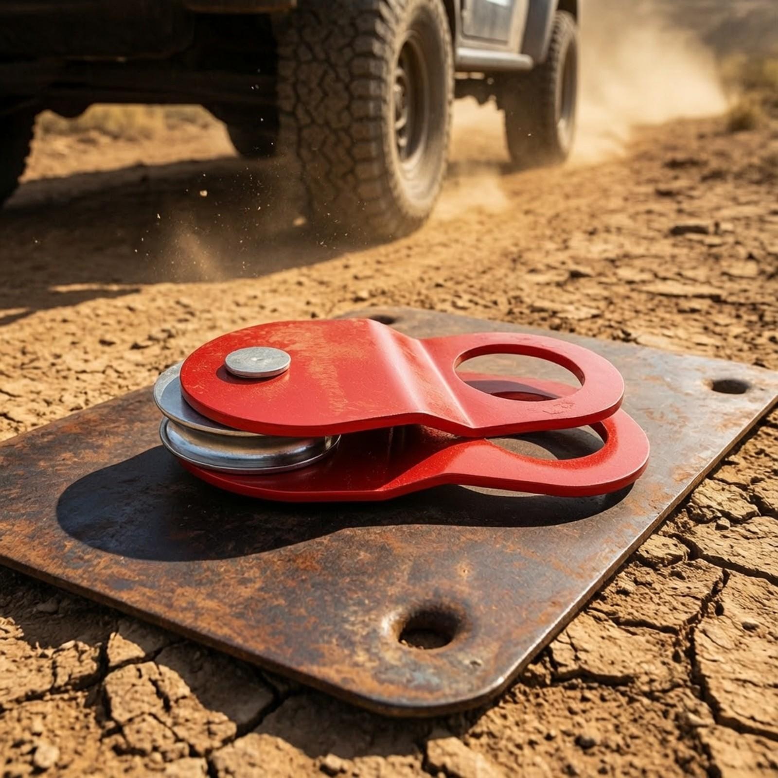 بكرة استعادة متينة بطلاء خارجي - مراجعة Snatch Block Pulley 10 Ton وسعره