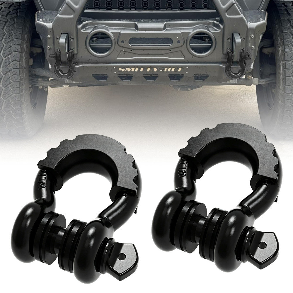 قطعتان من حلقات السحب على شكل  - مراجعة D Ring Shackle 3/4 وسعره