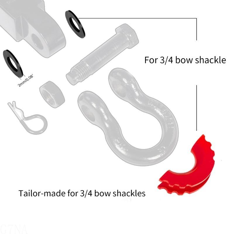 G7NA تكبل عازل أغطية وغسالات ت - مراجعة D Ring Shackle 3/4 وسعره
