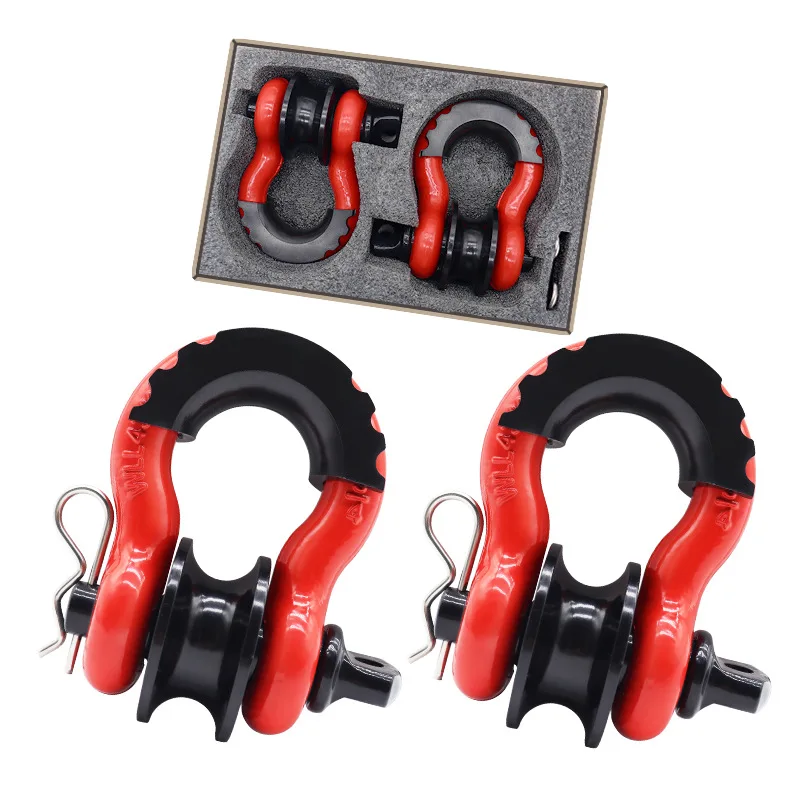 قطعتان من حبل السحب 4.7 طن، حل - مراجعة D Ring Shackle 3/4 وسعره