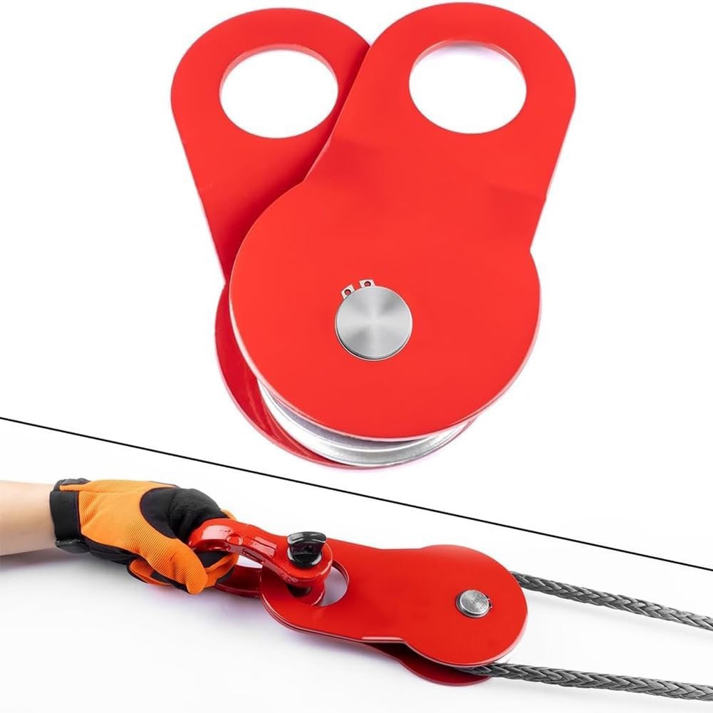 نظام بكرة فولاذي للطرق الوعرة  - مراجعة Snatch Block Pulley 10 Ton وسعره