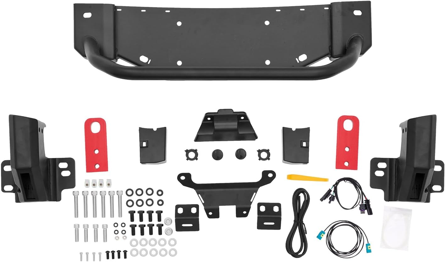 صدام أمامي فولاذي معياري لسيار - مراجعة Winch Bumper Mount Plate وسعره