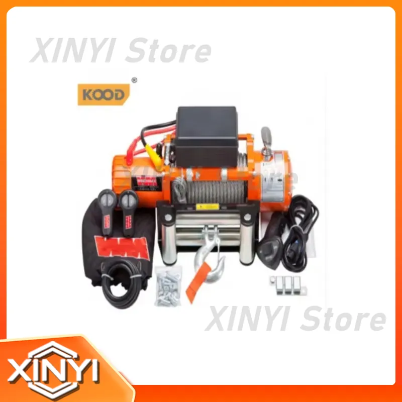 ونش كهربائي KOOD بقوة 24 فولت  - مراجعة Winch 12000Lb Synthetic Rope وسعره