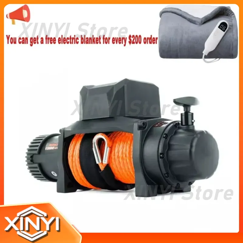 ونش كهربائي KOOD بقوة 24 فولت  - مراجعة Winch 12000Lb Synthetic Rope وسعره