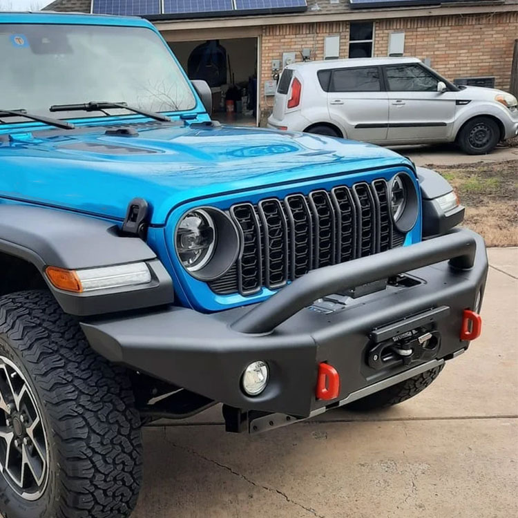 مصد أمامي أنبوبي من الفولاذ ال - مراجعة Winch Bumper Mount Plate وسعره