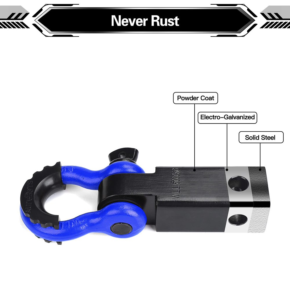 جهاز استقبال وصلة تكبل 2 بوصة  - مراجعة D Ring Shackle 3/4 وسعره