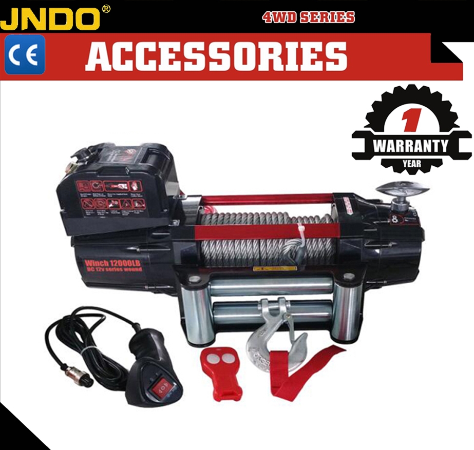 ونش كهربائي 12 فولت بقوة سحب 1 - مراجعة Winch 12000Lb Synthetic Rope وسعره