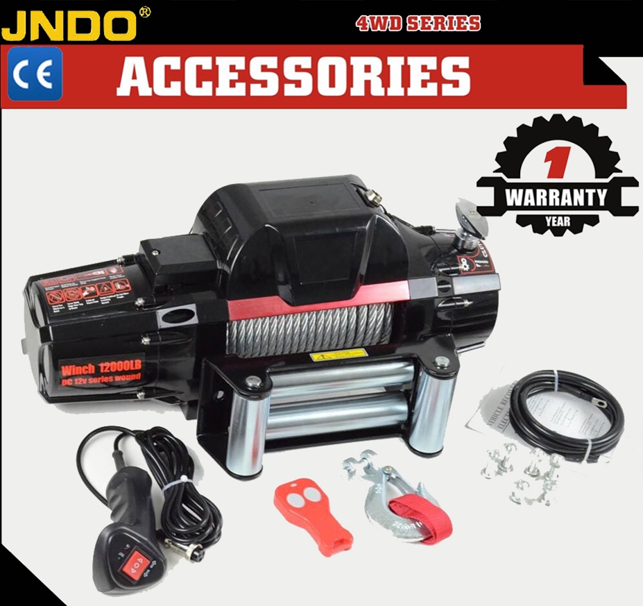ونش كهربائي 12 فولت بقوة سحب 1 - مراجعة Winch 12000Lb Synthetic Rope وسعره