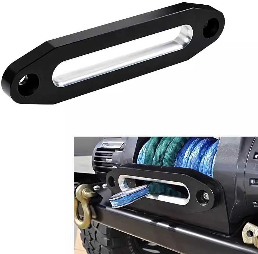 الألومنيوم هوك Fairlead للونش  - مراجعة Winch Fairlead Hawse Aluminum وسعره