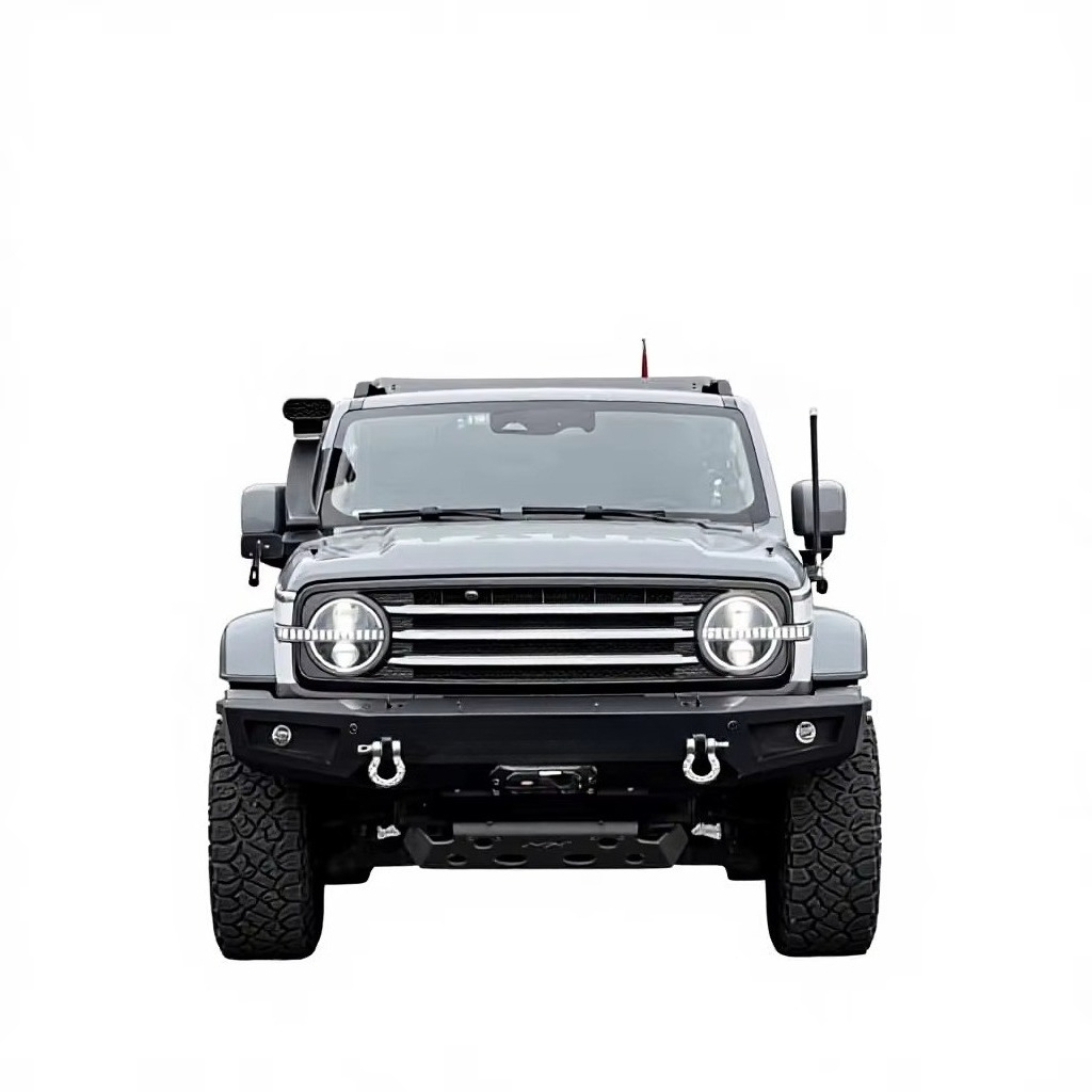 مصد أمامي لسيارة تانك 300 مزود - مراجعة Winch Bumper Mount Plate وسعره