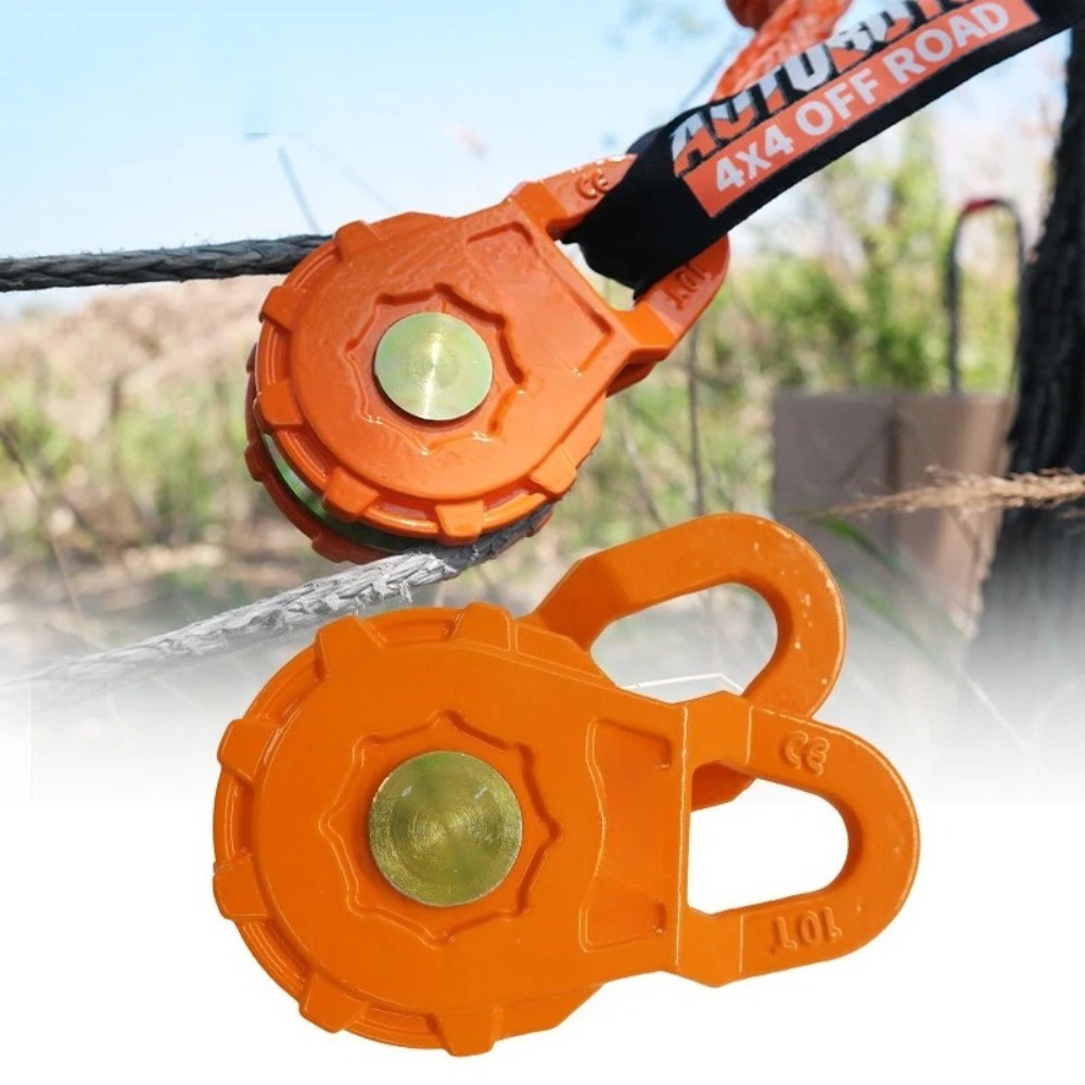 بكرة سحب متحركة عالية القوة بس - مراجعة Snatch Block Pulley 10 Ton وسعره