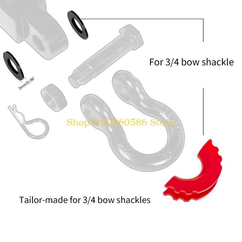 242A 2 عوازل تكبل مطاطية 4 غسا - مراجعة D Ring Shackle 3/4 وسعره